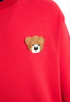 Sudadera con parche de oso Teddy | MWM