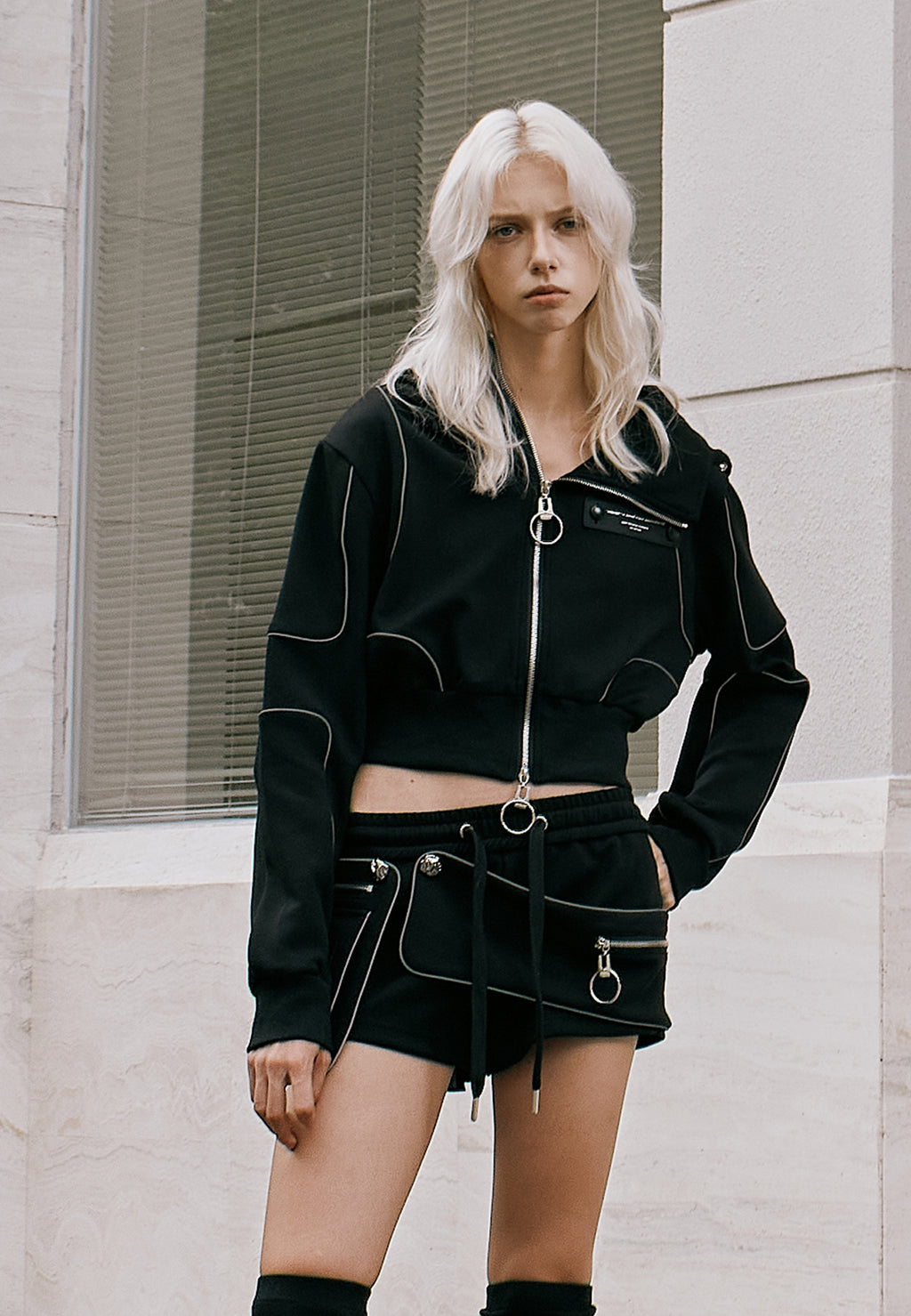 MWM SPORTS JACKET WITH REFLECTIVE DETAIL