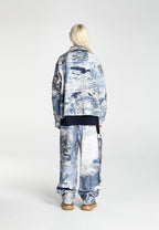 Chaqueta vaquera con efecto desgastado | MWM