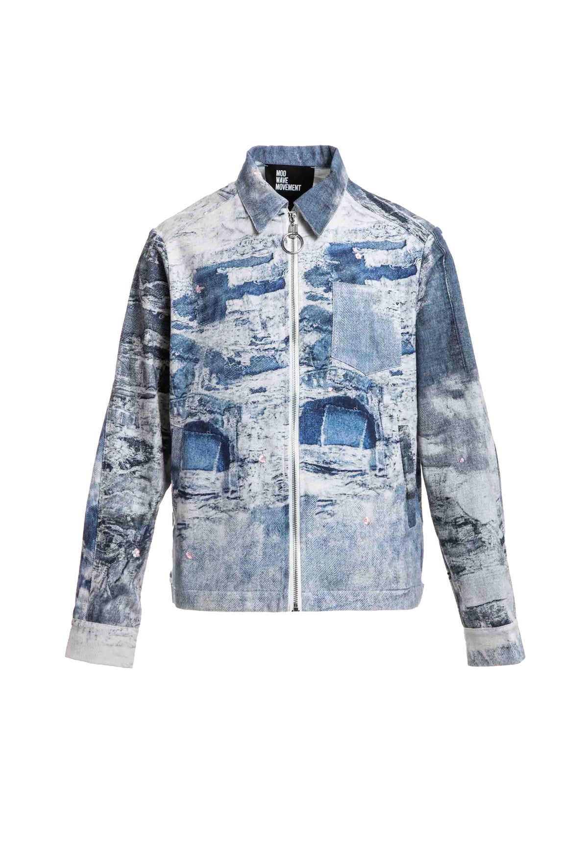 Chaqueta vaquera con efecto desgastado | MWM