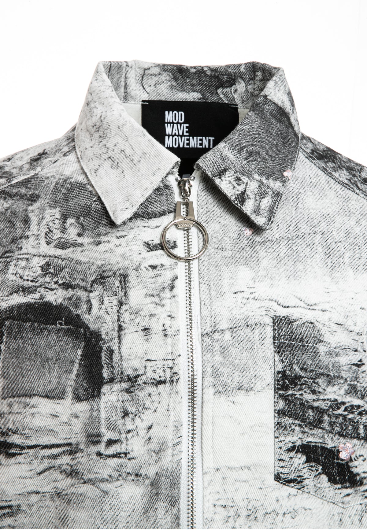 Chaqueta vaquera con efecto desgastado | MWM