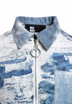 Chaqueta vaquera con efecto desgastado | MWM