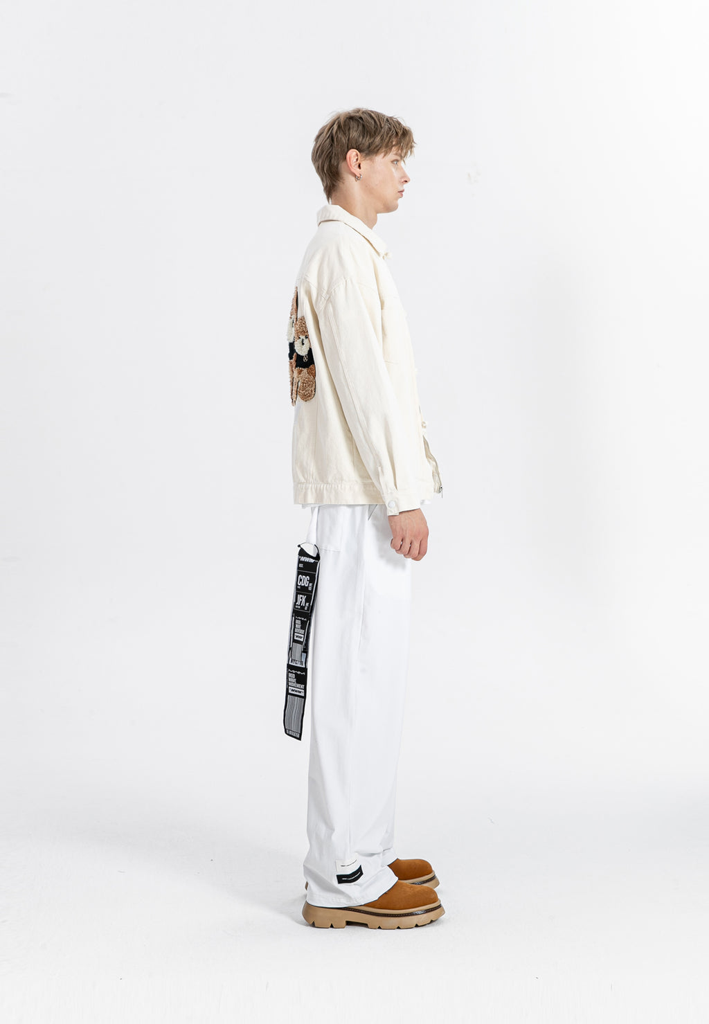 Chaqueta vaquera con parches de Oso Teddy | MWM