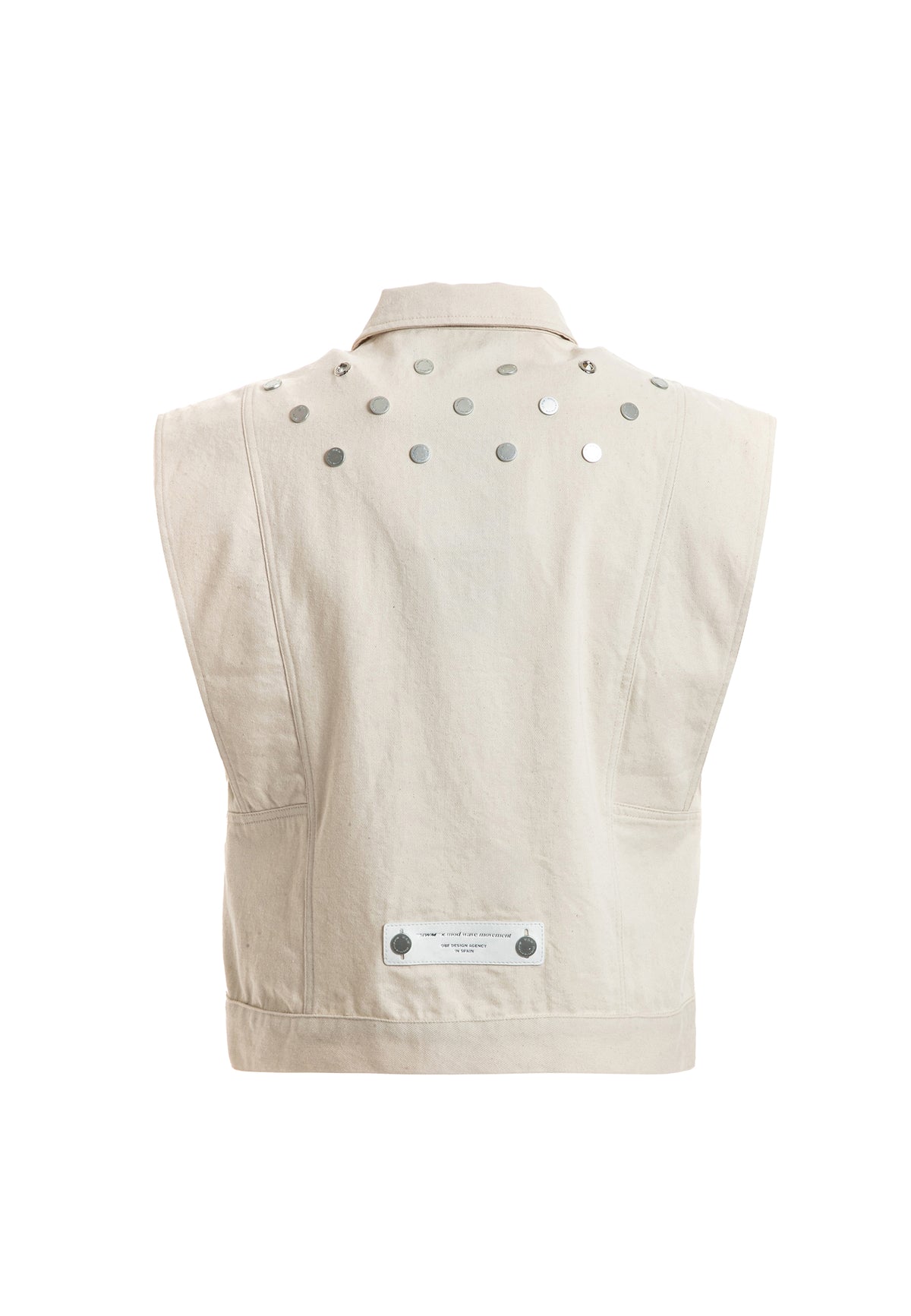 Chaleco vaquero con detalle de botones y cadena | MWM