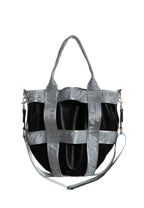 MWM FAUX LEATHER TOTE BAG