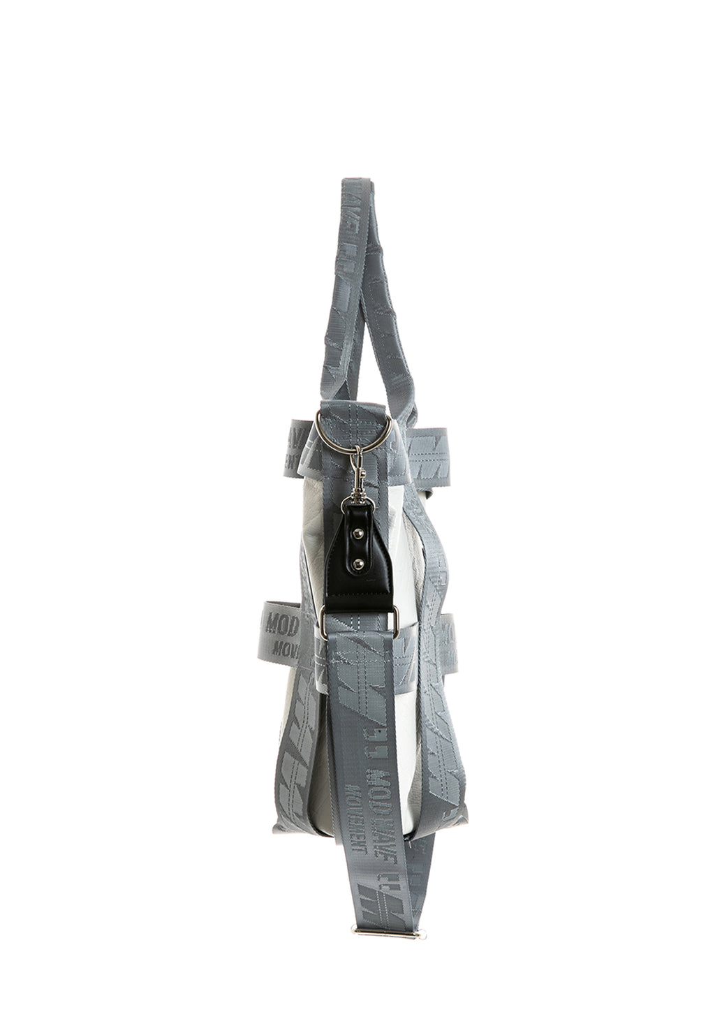 MWM FAUX LEATHER TOTE BAG