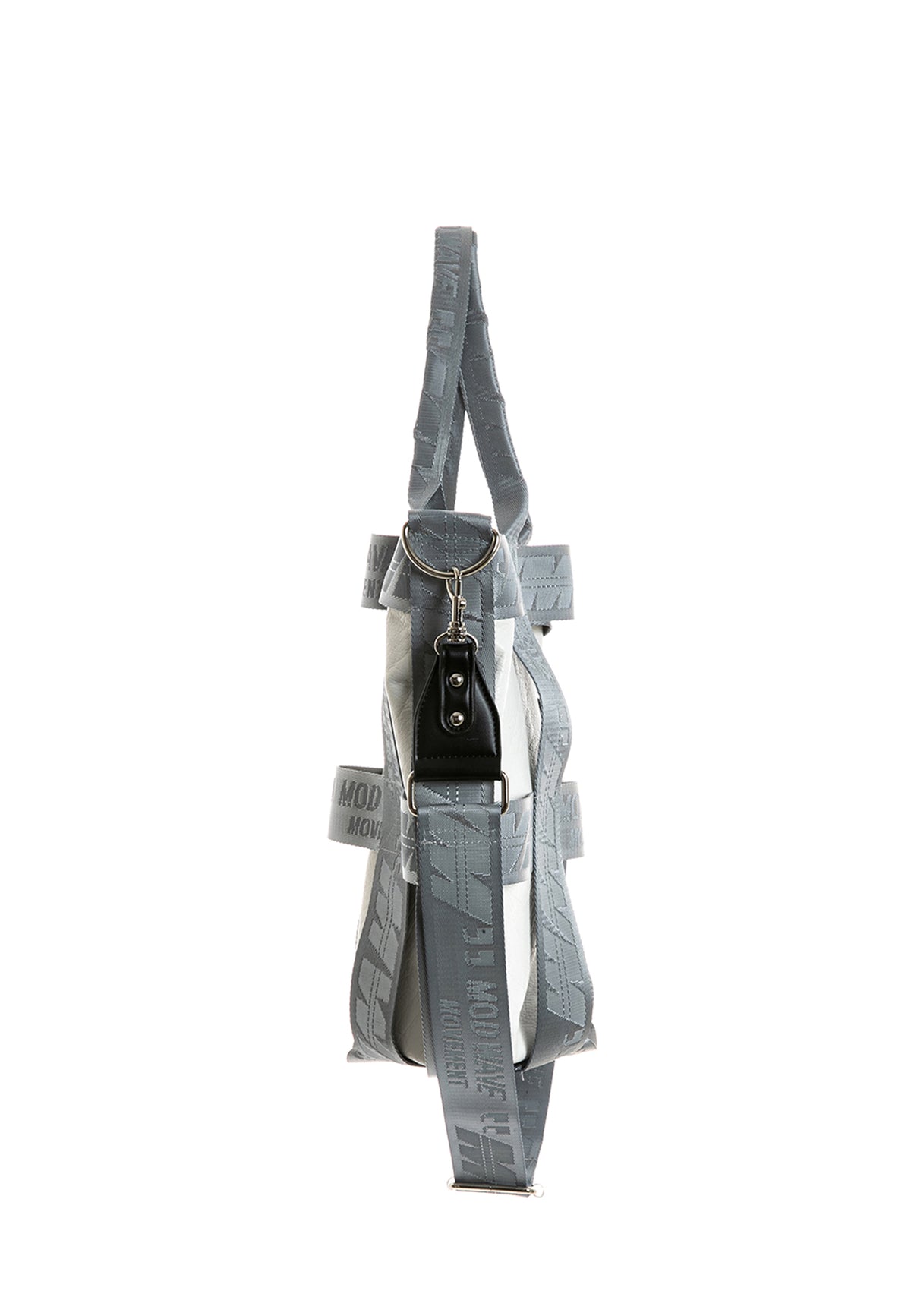 MWM FAUX LEATHER TOTE BAG