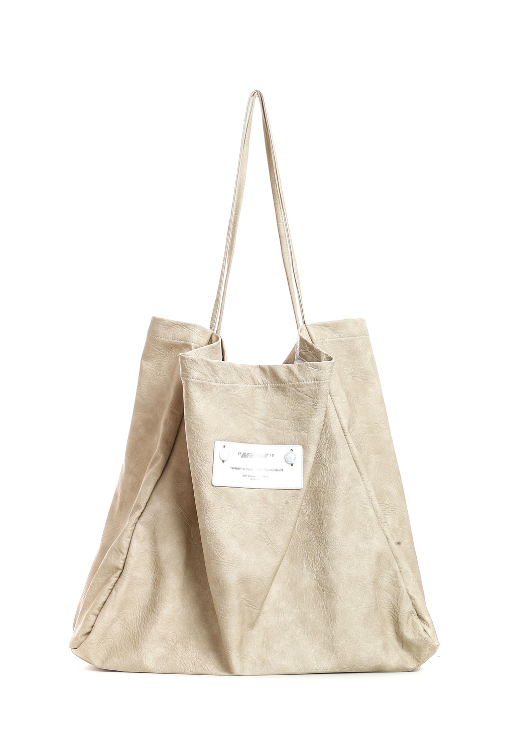 MWM FAUX LEATHER BAG (LARGE)