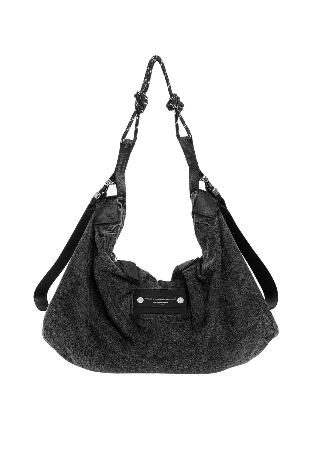 MWM DENIM BAG WITH METAL BUTTONS