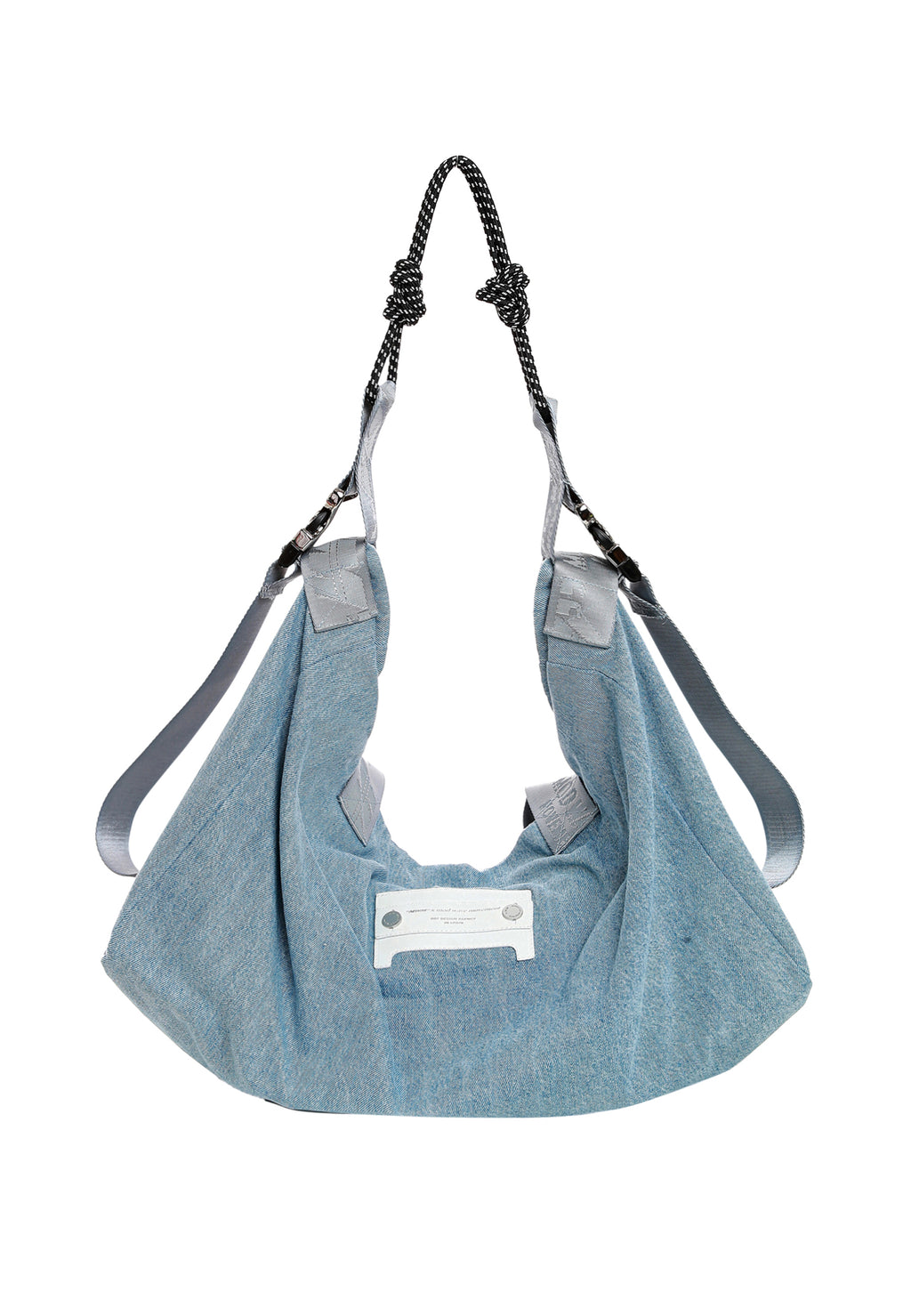 MWM DENIM BAG WITH METAL BUTTONS