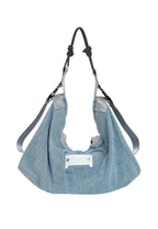 MWM DENIM BAG WITH METAL BUTTONS