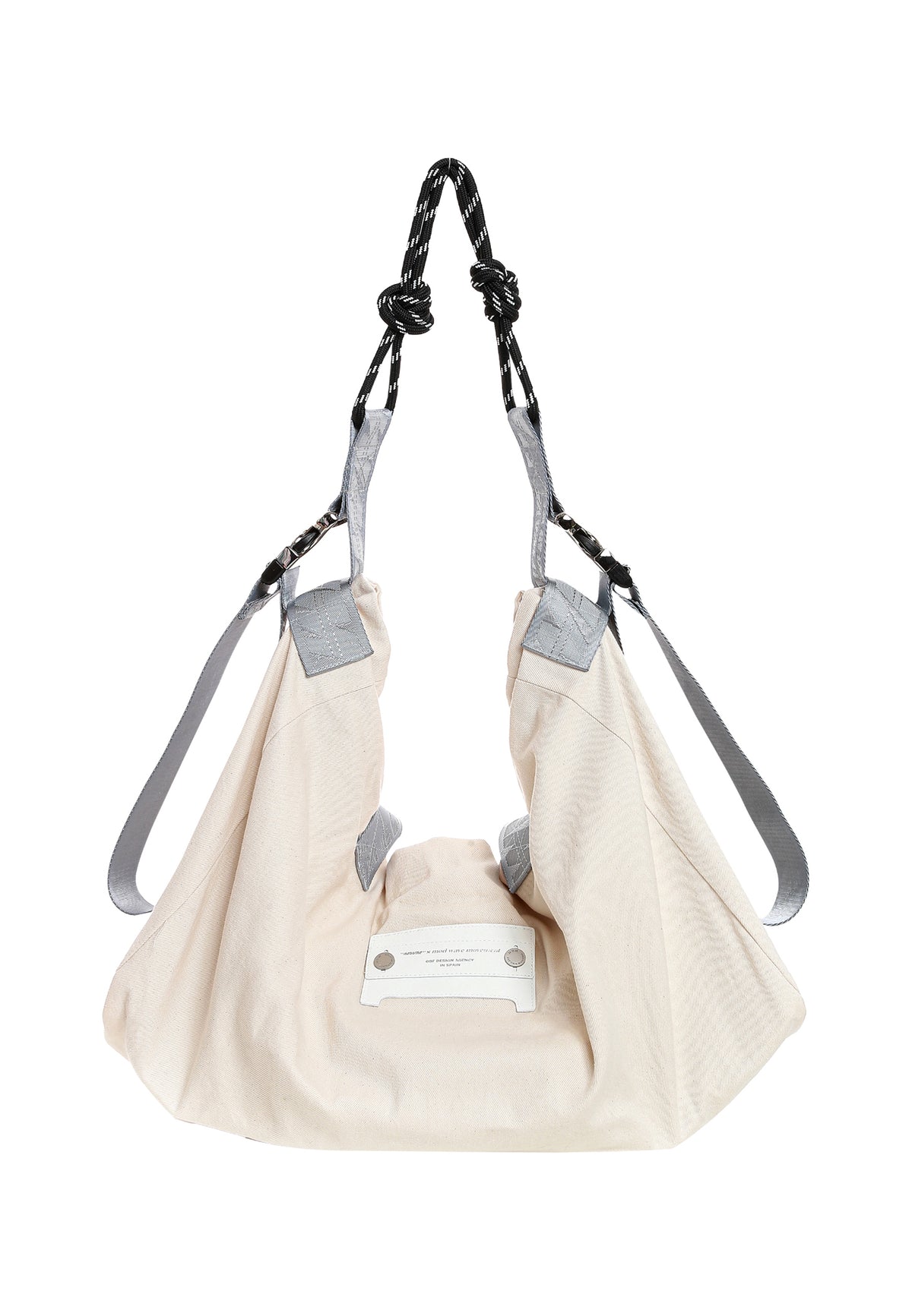 MWM DENIM BAG WITH METAL BUTTONS