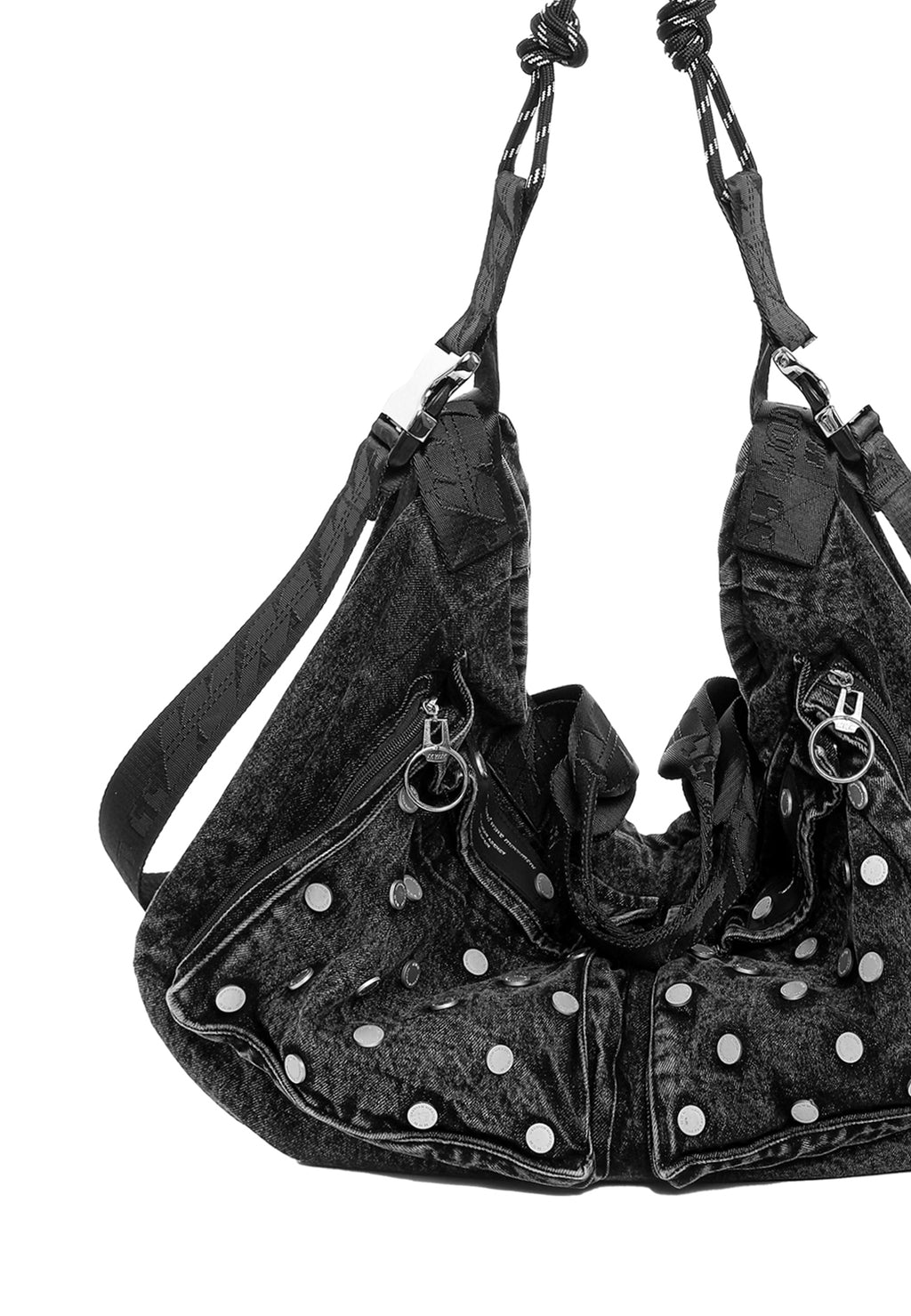 MWM DENIM BAG WITH METAL BUTTONS