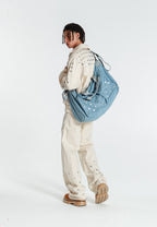 MWM DENIM BAG WITH METAL BUTTONS