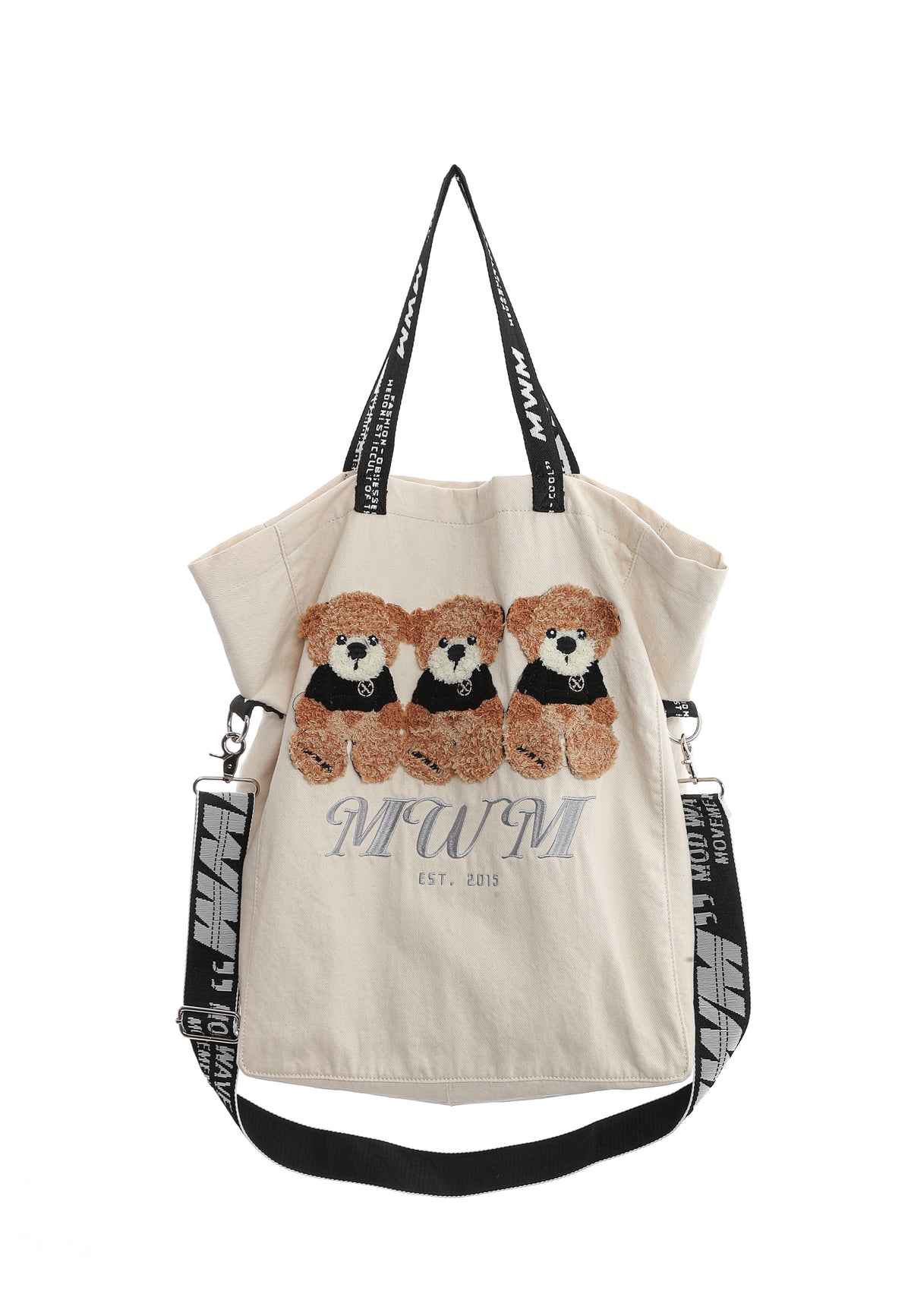 MWM TEDDY BEAR TOTE BAG