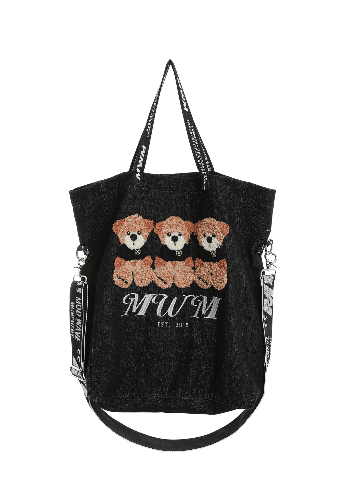 MWM TEDDY BEAR TOTE BAG