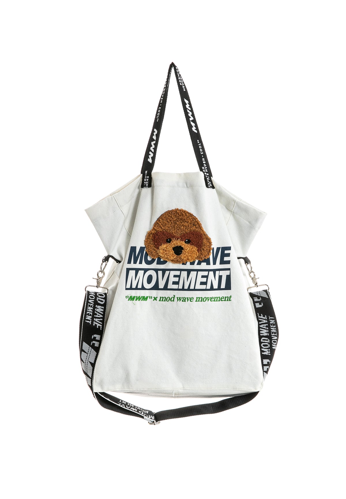 MWM TEDDY DOG TOTE BAG