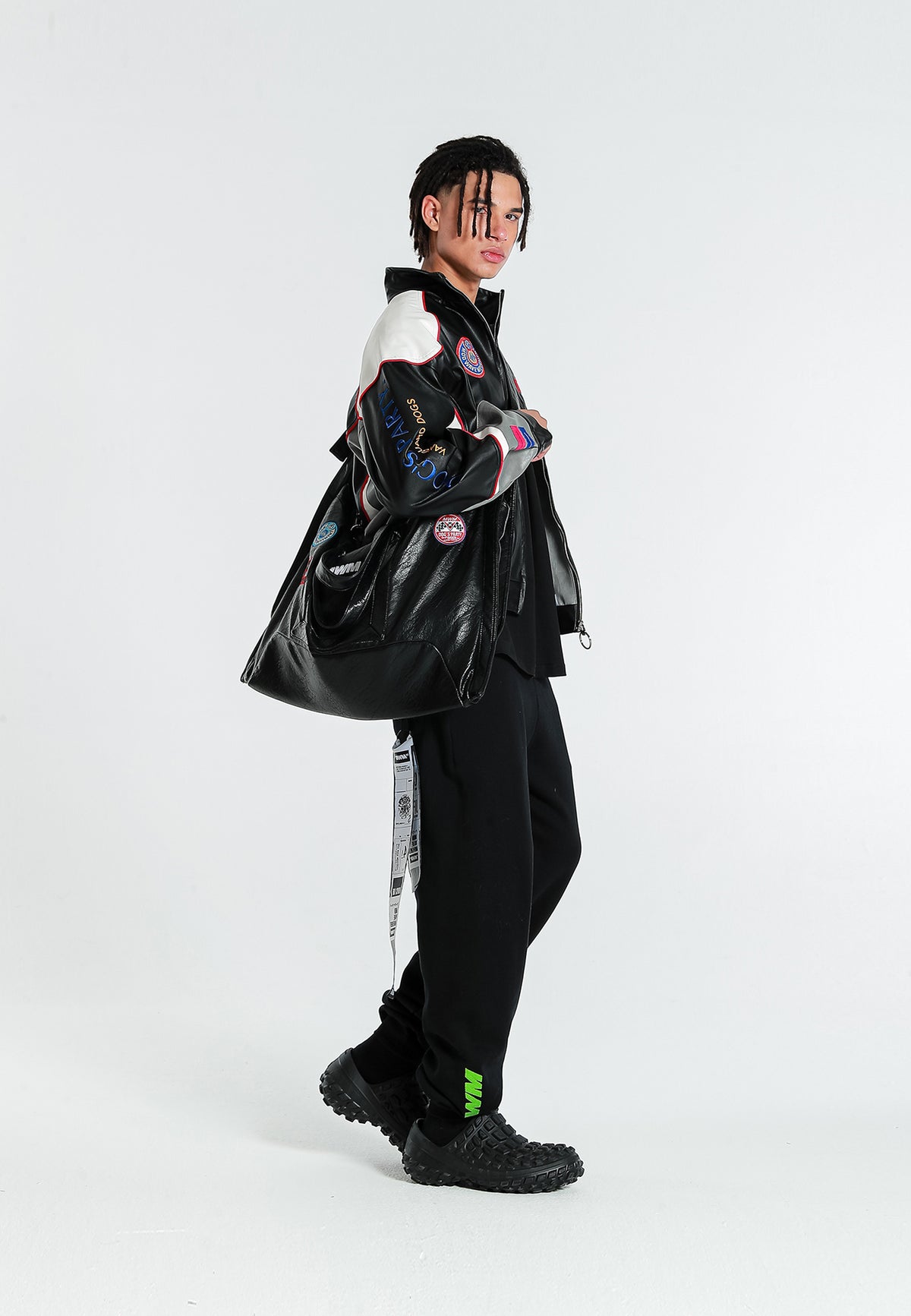 MWM FAUX LEATHER BAG