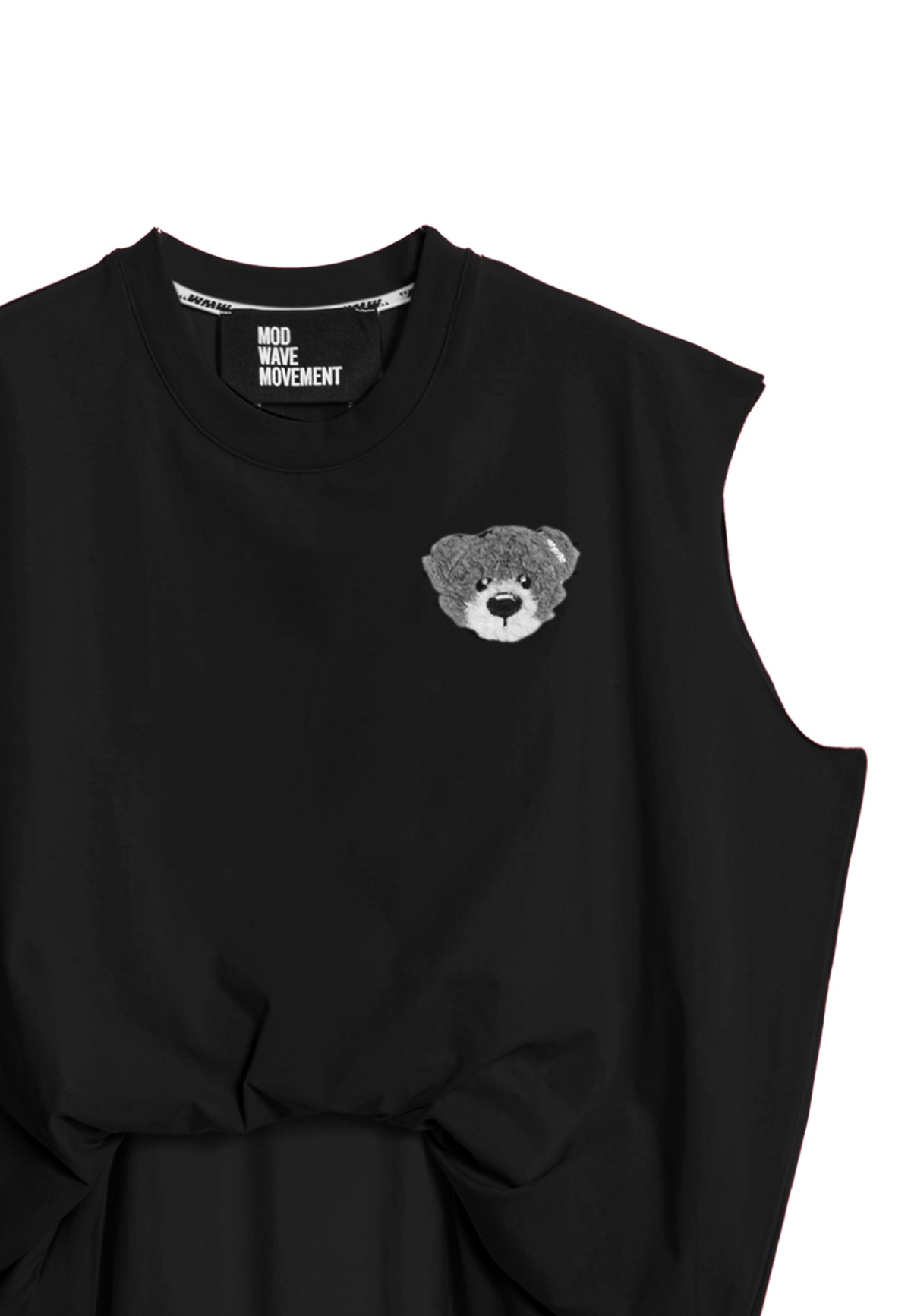 Camiseta sin mangas con parche de Oso Teddy | MWM