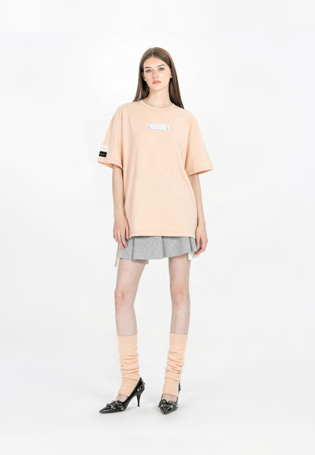 Camiseta con cordones en cruz | MWM