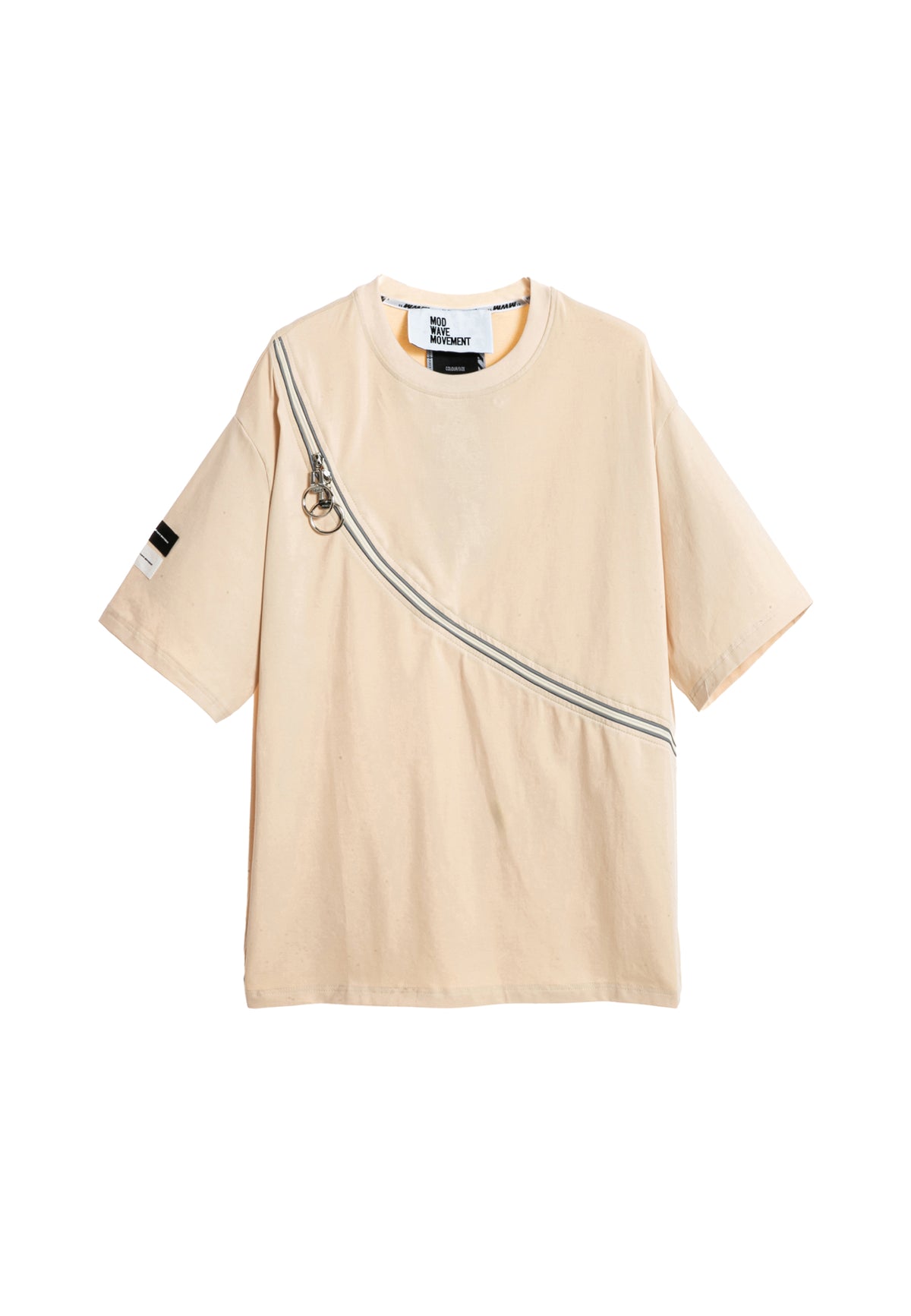 MWM T-SHIRT ZIPPER DETAIL