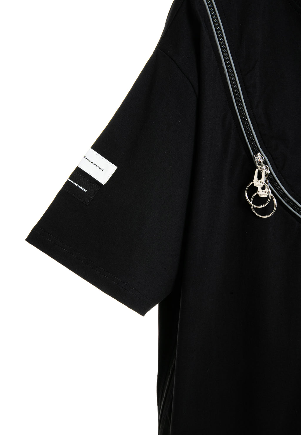 MWM T-SHIRT ZIPPER DETAIL