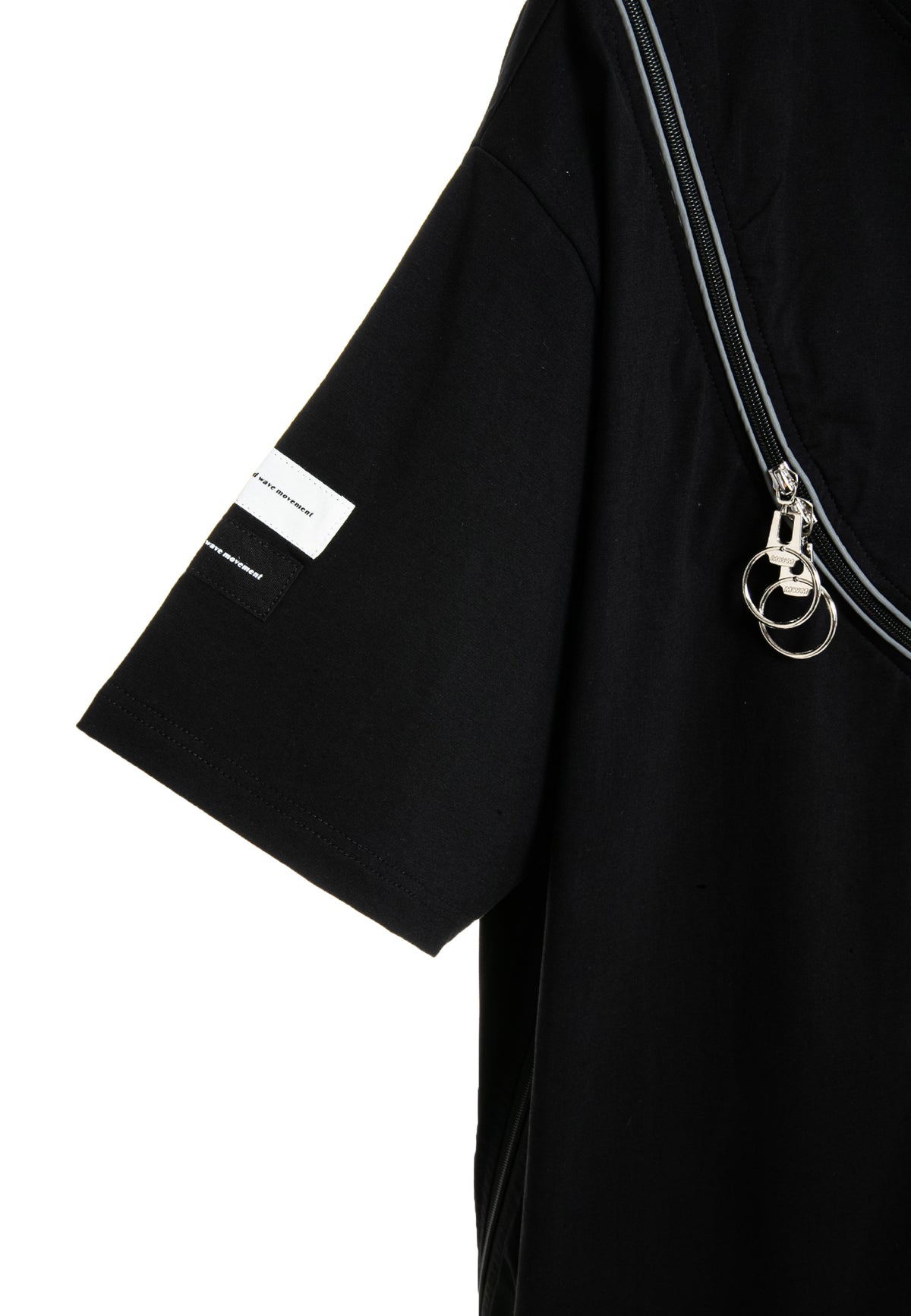 MWM T-SHIRT ZIPPER DETAIL