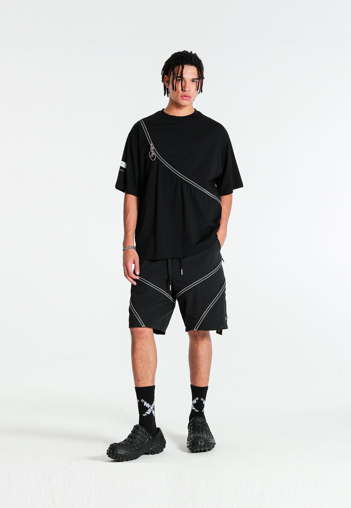 MWM T-SHIRT ZIPPER DETAIL