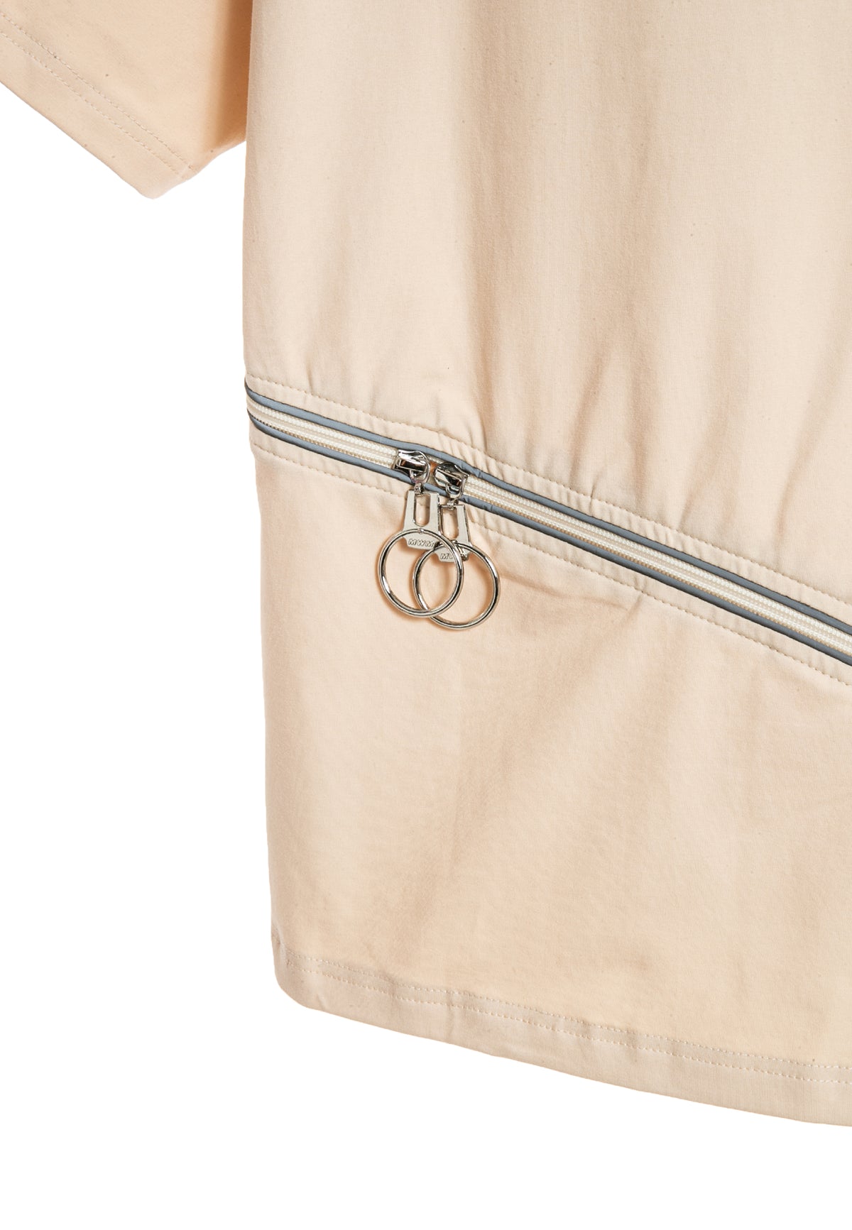 MWM T-SHIRT ZIPPER DETAIL
