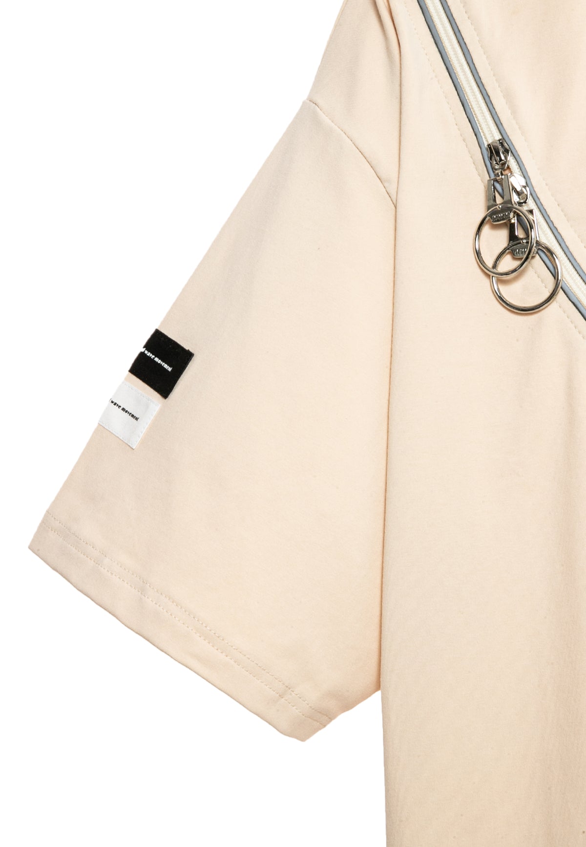 MWM T-SHIRT ZIPPER DETAIL
