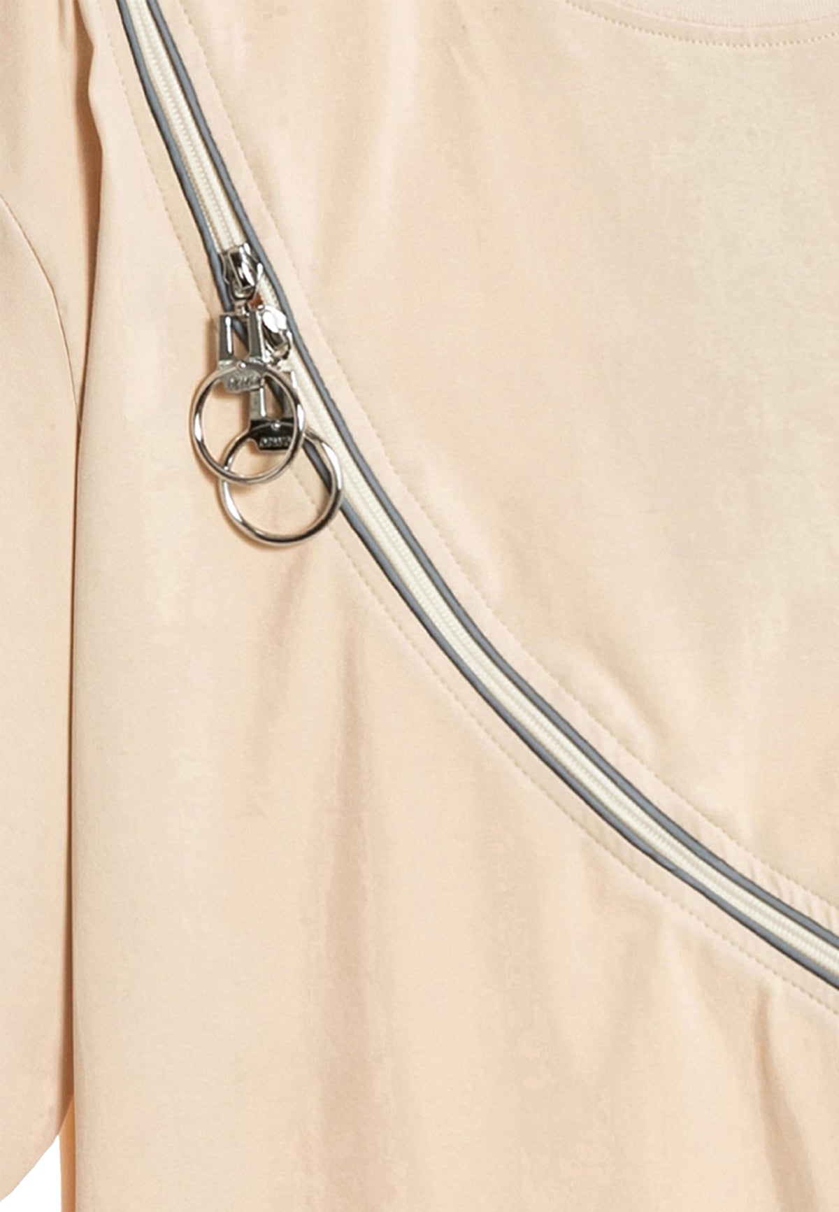 MWM T-SHIRT ZIPPER DETAIL