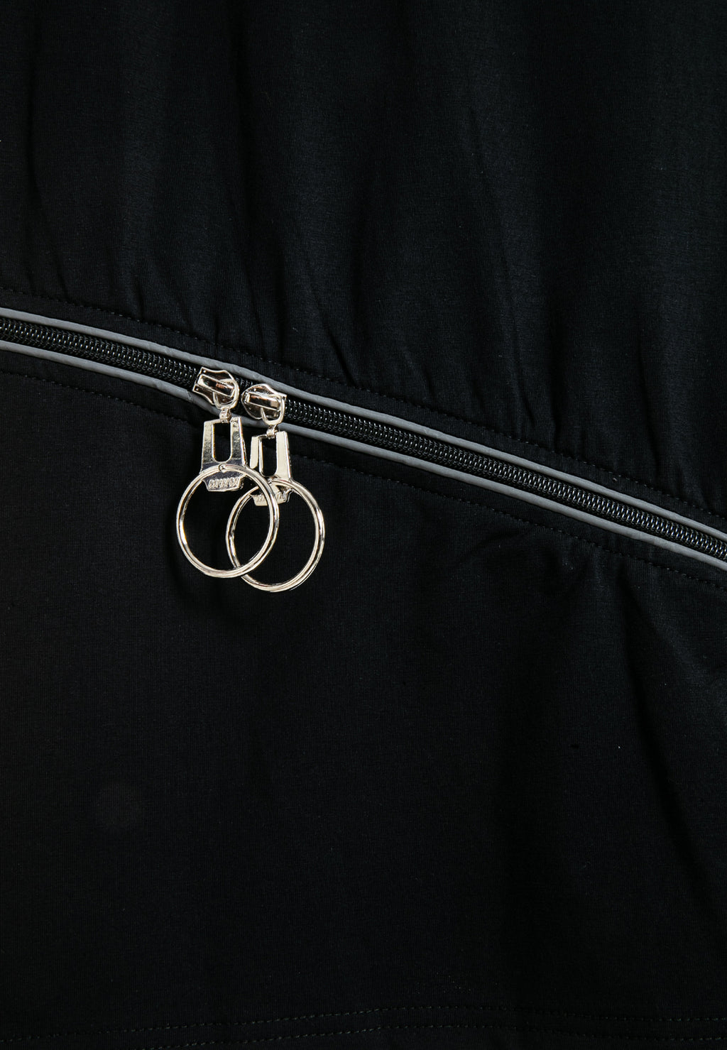 MWM T-SHIRT ZIPPER DETAIL