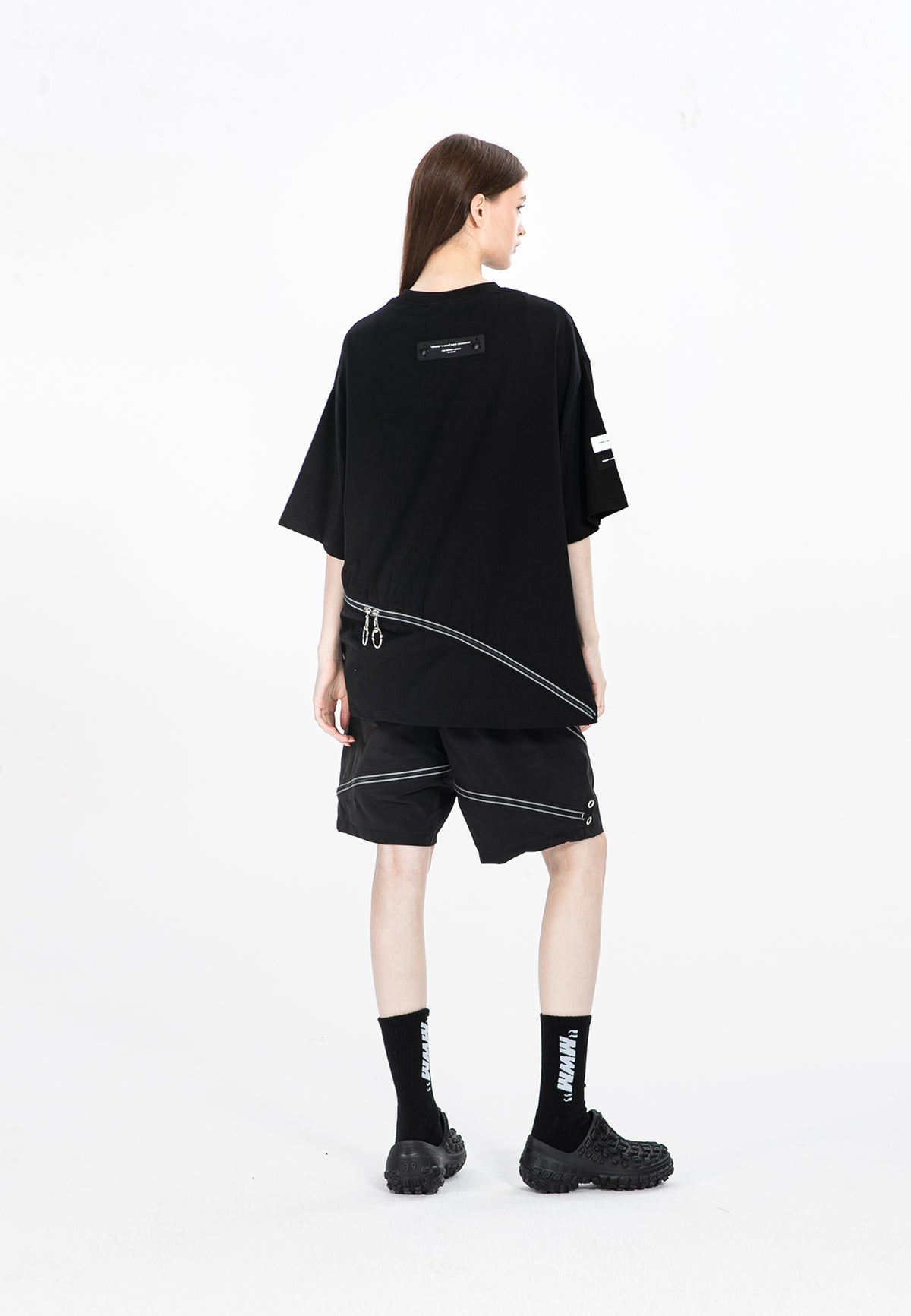 MWM T-SHIRT ZIPPER DETAIL
