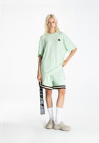 MWM SOFT FABRIC PLAID PRINT T-SHIRT