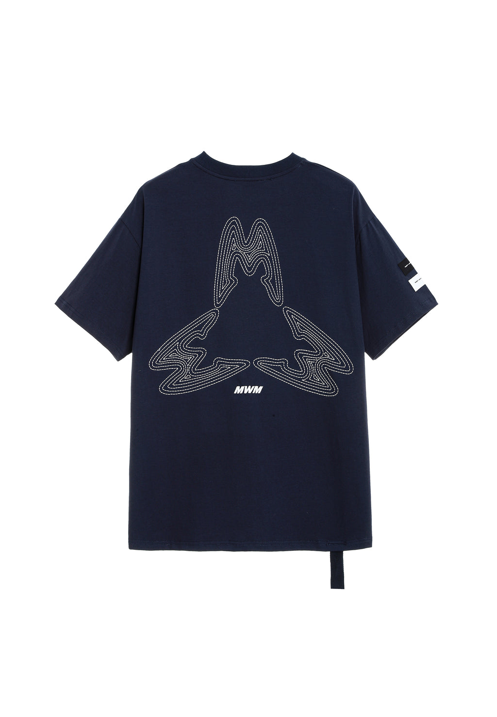 Camiseta con logo triangular | MWM