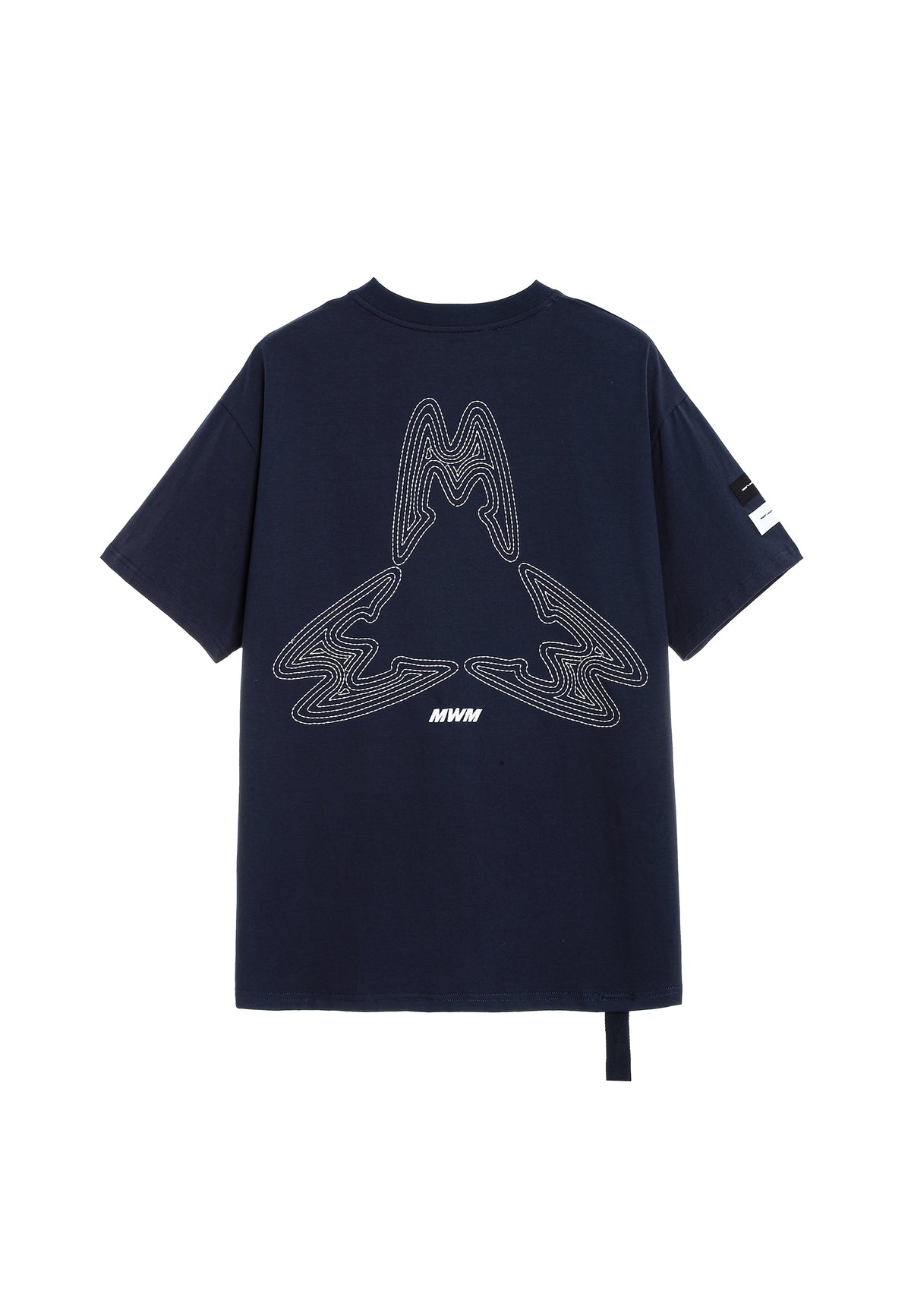 MWM T-SHIRT WITH TRIANGULAR LOGO