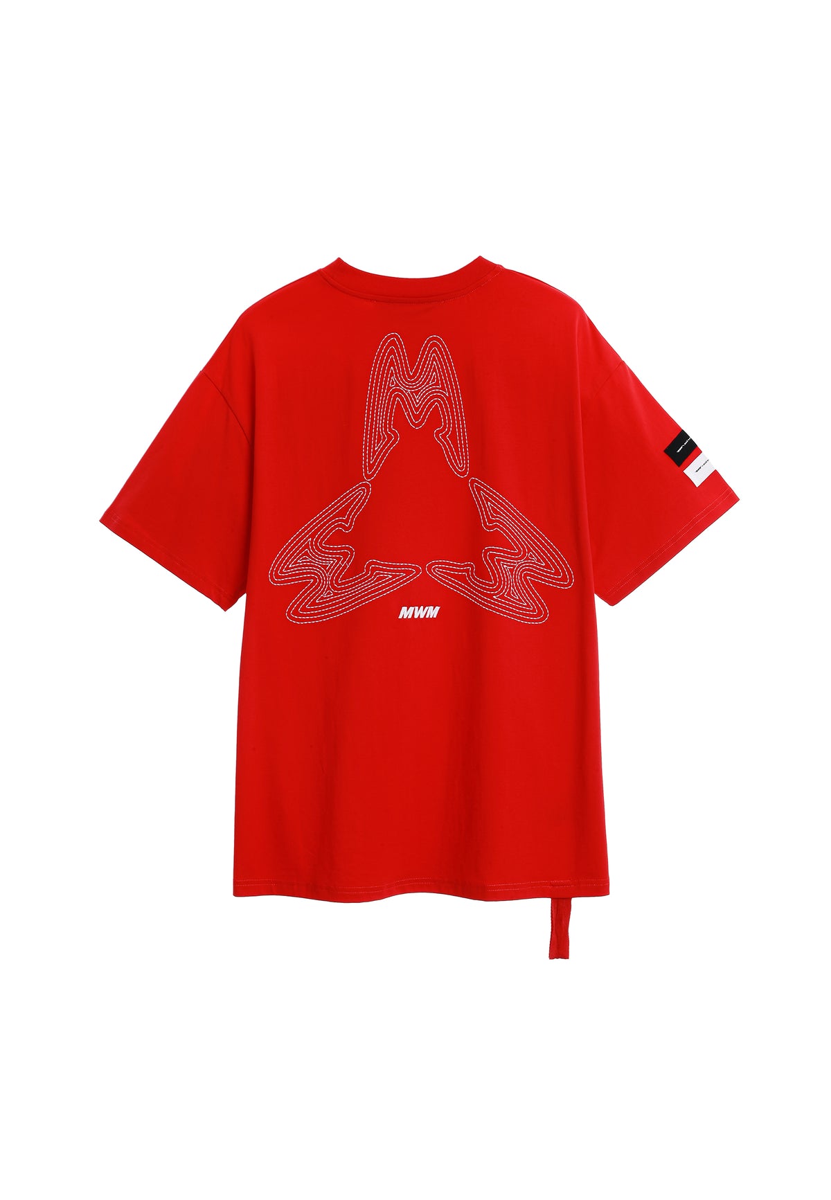 Camiseta con logo triangular | MWM