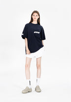 Camiseta con logo triangular | MWM