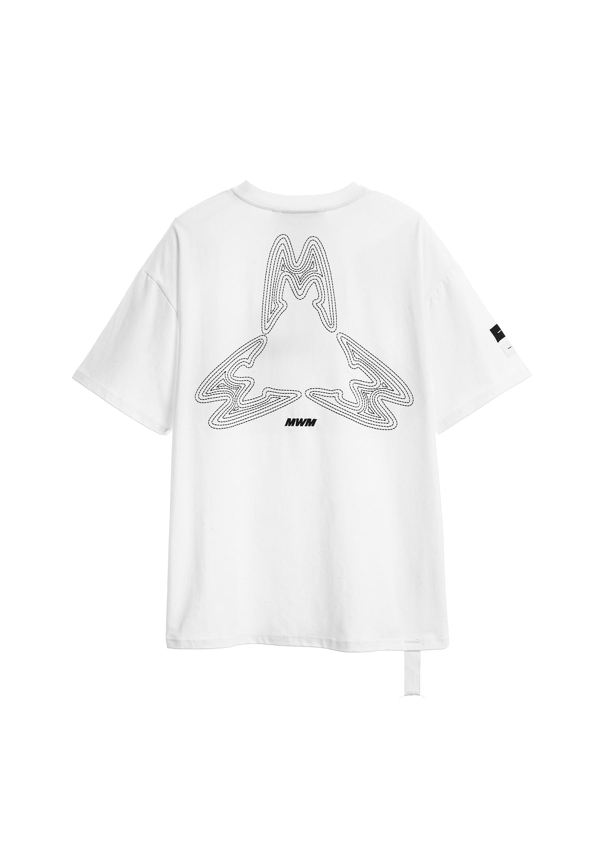 Camiseta con logo triangular | MWM