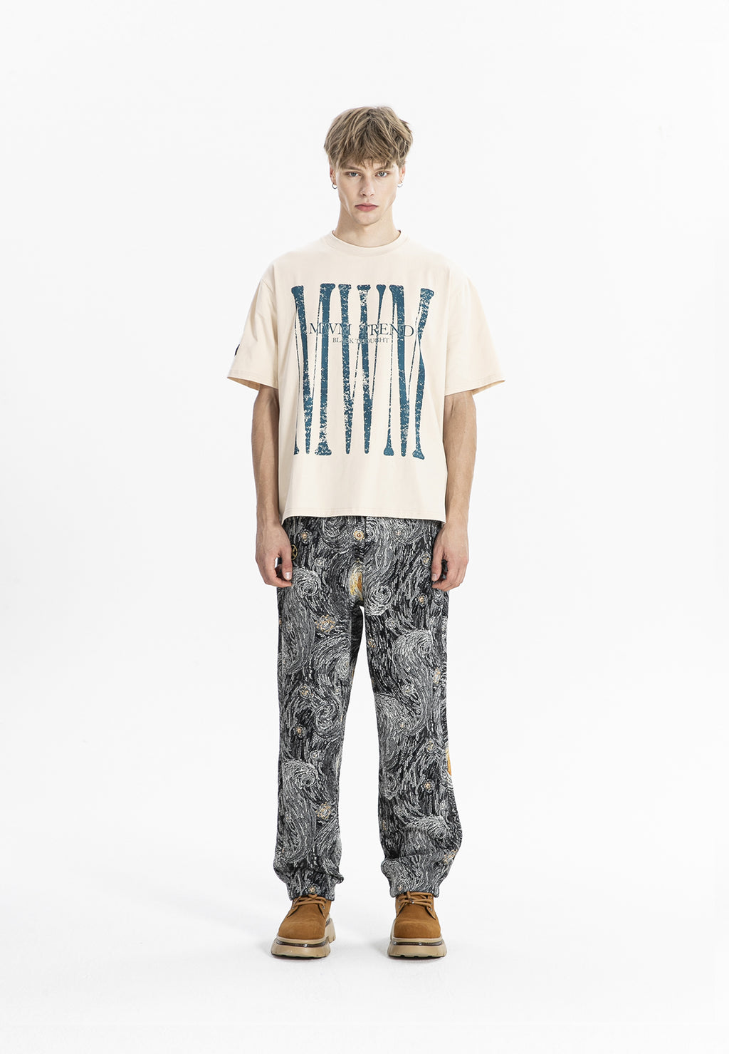 REGULAR FIT T-SHIRT WITH MWM LOGO