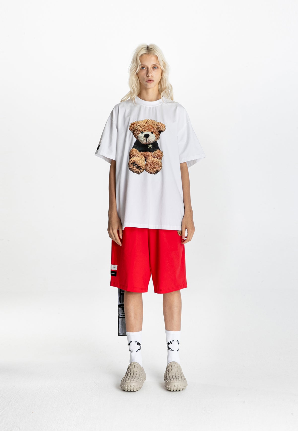 MWM TEDDY BEAR PRINT T-SHIRT