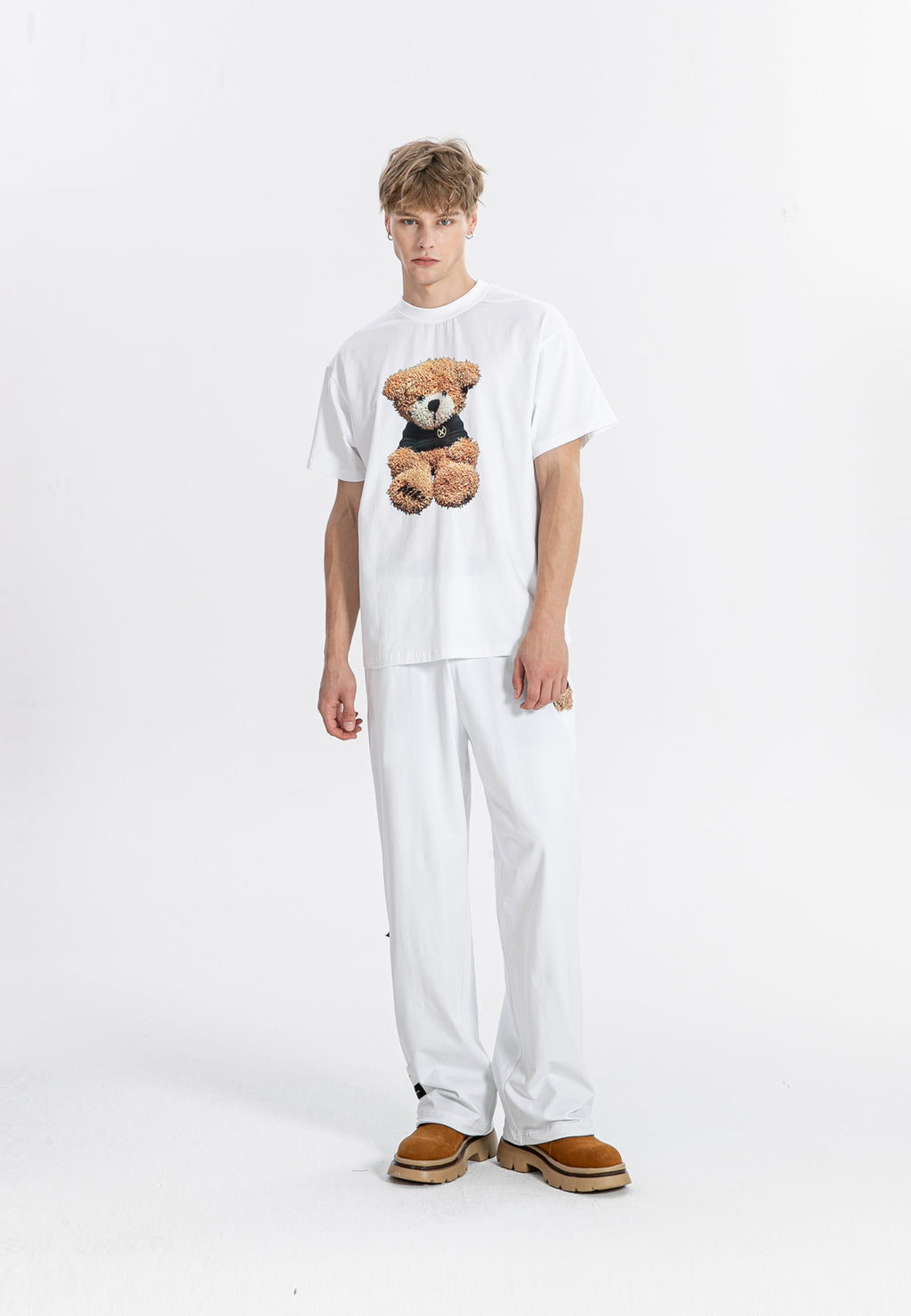 MWM TEDDY BEAR PRINT T-SHIRT