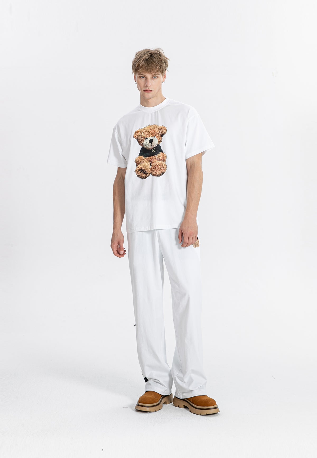 MWM TEDDY BEAR PRINT T-SHIRT