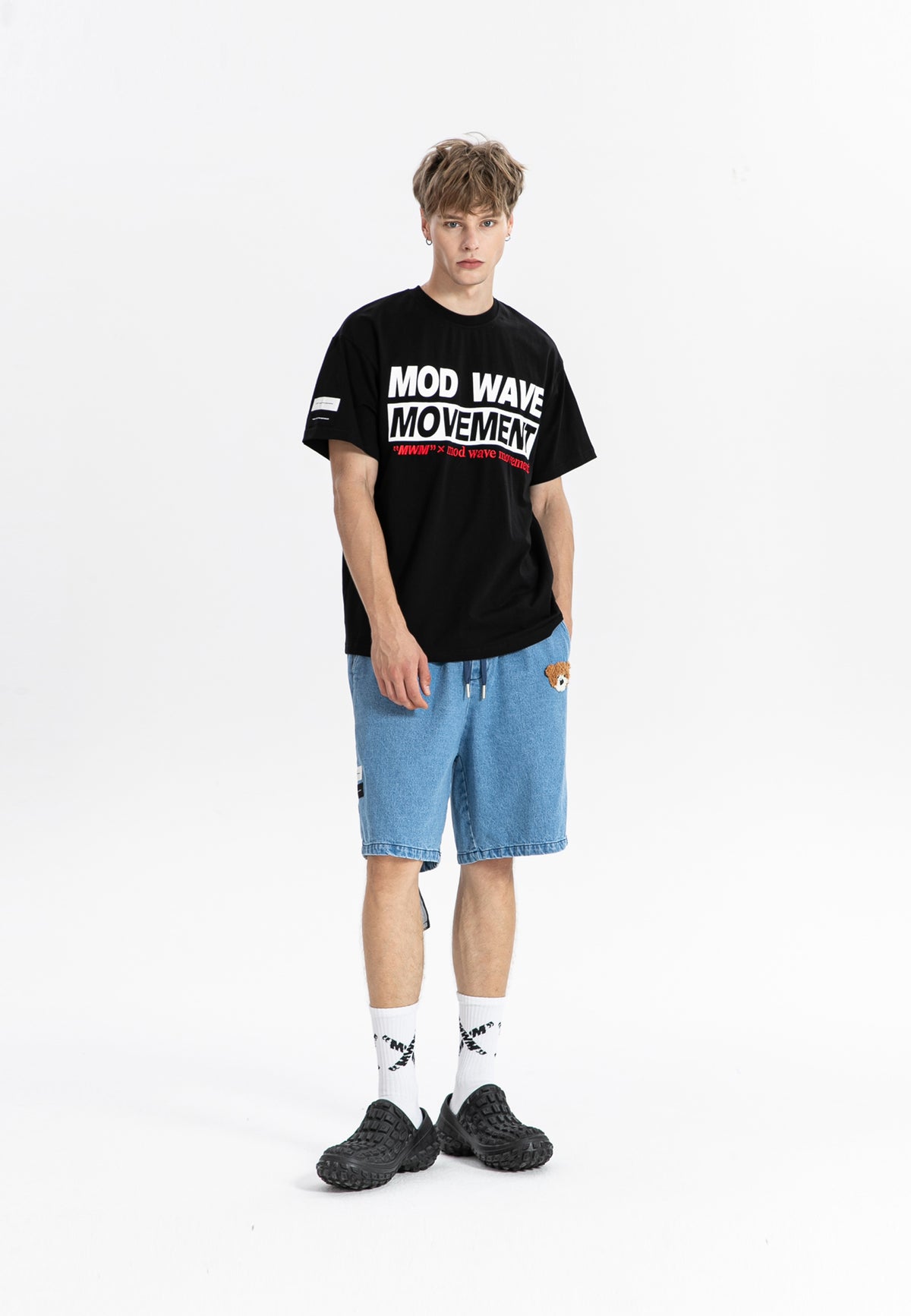 Camiseta con print de Oso Teddy | MWM