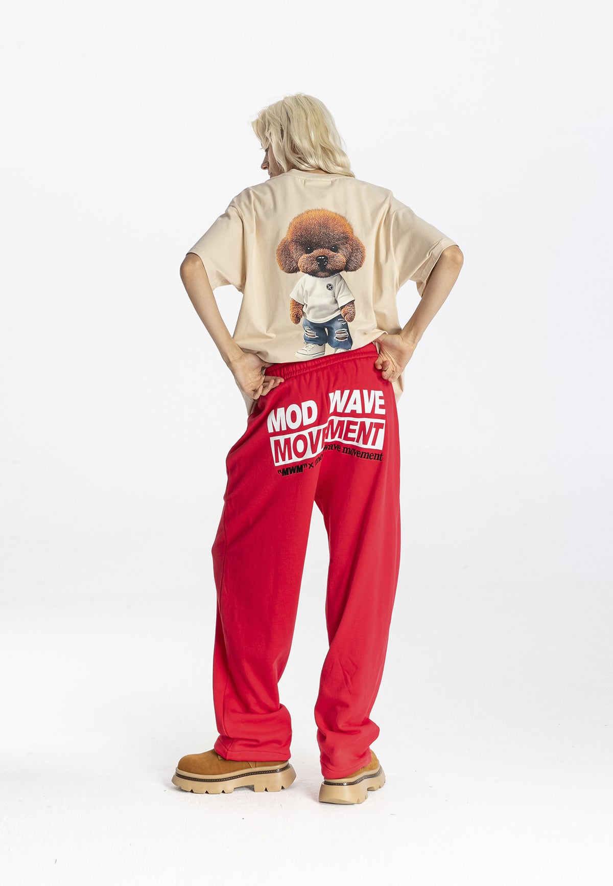 Camiseta con print de Oso Teddy | MWM