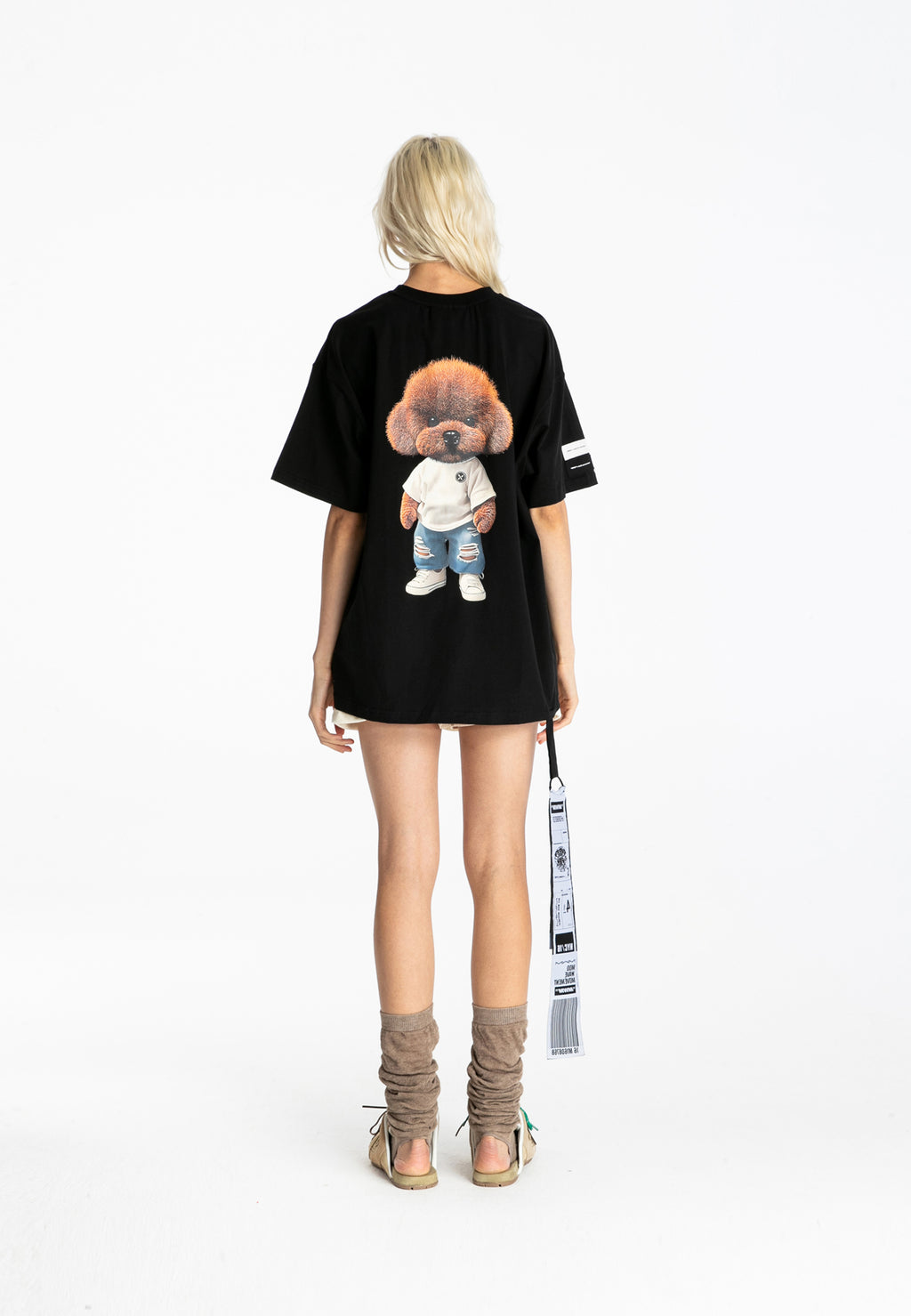 Camiseta con print de Oso Teddy | MWM