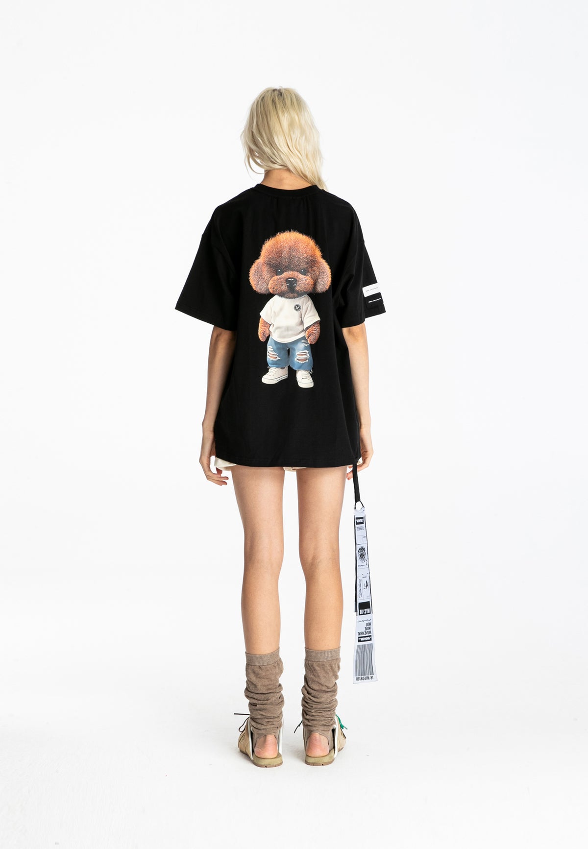 Camiseta con print de Oso Teddy | MWM