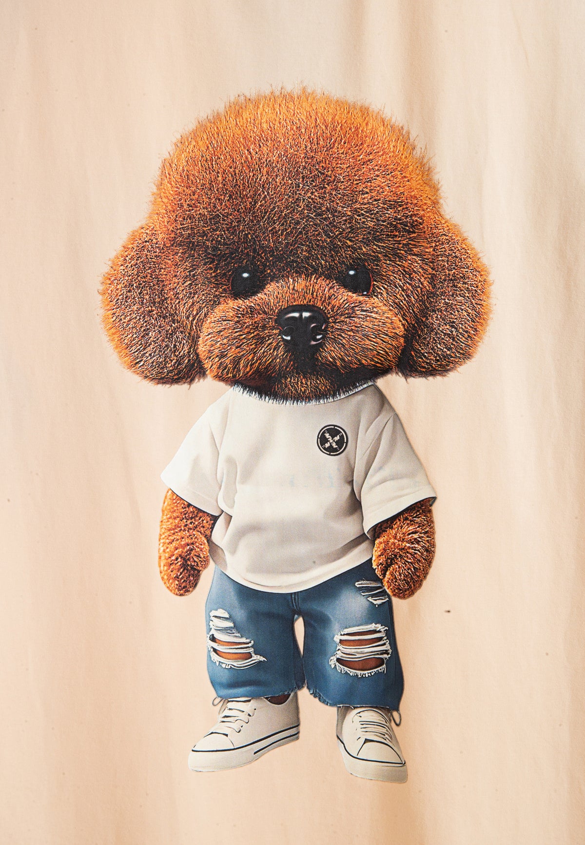 Camiseta con print de Oso Teddy | MWM