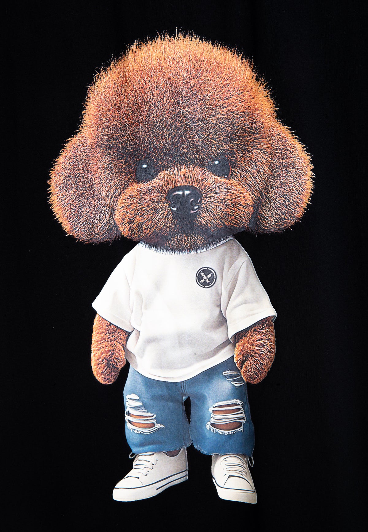 Camiseta con print de Oso Teddy | MWM