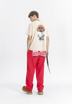 Camiseta con print de Oso Teddy | MWM